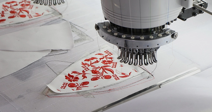 Embroidery department