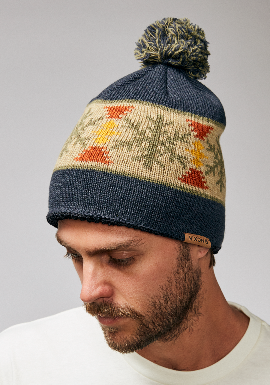 Custom knit beanie